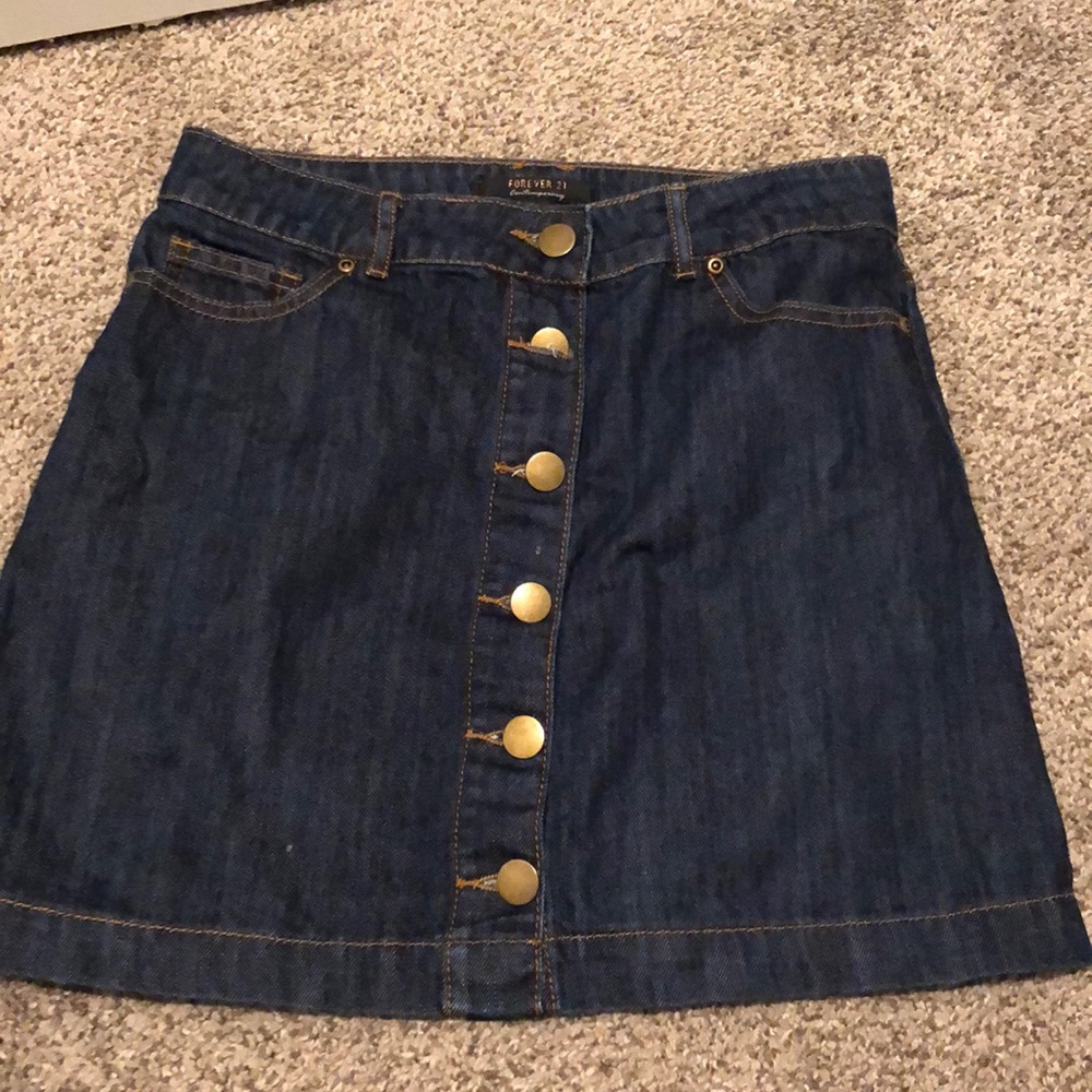 Jean Skirt